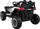 Makina elektrike për kalamaj Buggy Racing, 4x45W, rrota EVA, me pult, LED, e kuqe