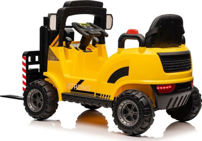 Lodër forklift me bateri Lean Cars WH101, për kalamaj, e verdhë