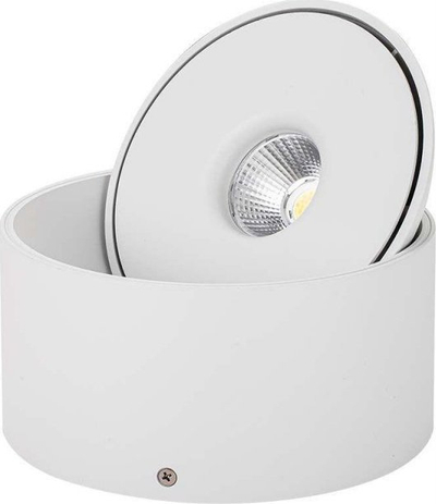 Spot drite i rrumbullakët V-TAC VT-2825, 20W COB LED, 3n1, i bardhë