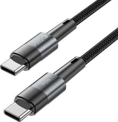 Kabllo USB-C Tech-Protect UltraBoost, PD 60W 3A, 50cm, gri