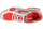 Atlete Nike Air Zoom Spiridon Cage 2 për meshkuj, Track Red White Metallic Silver
