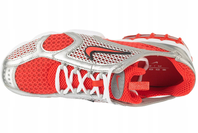 Atlete Nike Air Zoom Spiridon Cage 2 për meshkuj, Track Red White Metallic Silver