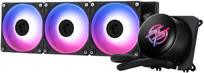 Ftohës uji AIO MSI MPG CoreLiquid P13 360, radiator 360mm, ARGB, i zi