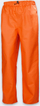 Панталони за дожд Helly Hansen PU Gale, водоотпорни, големина M, темно портокалова