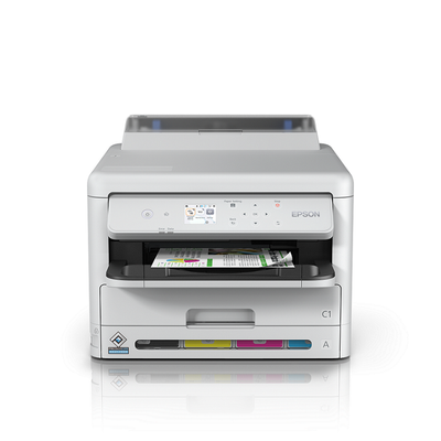 Мултифункционален печатач Epson WF-C5390DW, инк-џет, A4, безжичен, бел