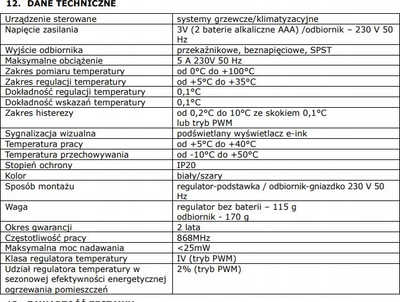 Termostat pa tela Euroster E4040TXRX, wireless, programues, ekran e-paper