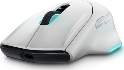 Maus Dell Alienware AW620M, i bardhë
