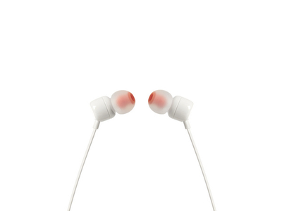 Dëgjuese JBL Tune 110, me kabllo, të bardha