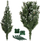 Pemë artificiale Krishtlindjesh Springos Premium Diamond Pine, 180cm, me borë, jeshile