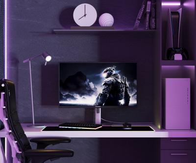 Monitor gaming JapanNext WQHD, 27\", kornizë e hollë, i zi