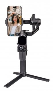 Gimbal FeiyuTech SCORP Mini 3 Pro, 3 akse, dorezë me pult, i zi