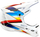 Helmë full face 100% AIRCRAFT COMPOSITE Knox, për MTB downhill, madhësia L, e zezë