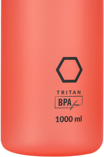 Shishe uji NILS Camp NCD61, Tritan, 1000 ml, e kuqe