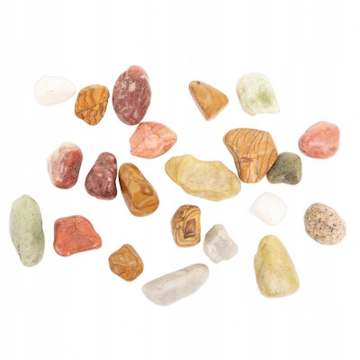 Gurë zbukurimi TerraNatura Multicolor Pebble, 10–20 mm, 5 kg, shumëngjyrësh