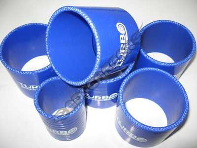 Lidhës silikoni TurboWorks Connector Blue, 67mm, blu
