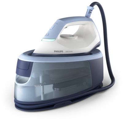 Hekur me gjenerator avulli Philips PSG3000/20, 3000 Series, depo uji 1.4L, blu