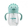 Gotë me pipë U-grow Tritan, 330 ml, me doreza, transparente