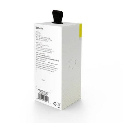 Karikues muri Baseus CCALL-BX02, 1x USB A, 3A, i bardhë