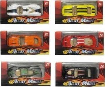 Makine lodër Swede Alloy Model, die cast, model garash, shumëngjyrëshe