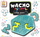Loja puzzle Wacko Jigsaws Little Stars, bazë gjashtëkëndore druri, puzzle logjik për kalamaj 8+