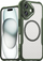Këllëf Leading Series MagSafe Silicone për iPhone 16 Plus, TPU, me MagSafe, jeshil