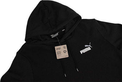 Hanorak për burra Puma ESS+ 2 Col Small Logo, me kapuç, xhep kangur, i zi
