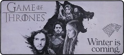 Подлога за глушец Subsonic Game of Thrones XXL, 90 x 40 cm, гејминг, повеќебојна