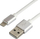 Kabllo EverActive USB-A - Lightning, 1 m, e bardhë