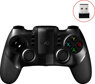 Kontroller Ipega Batman, wireless / me kabllo, i zi
