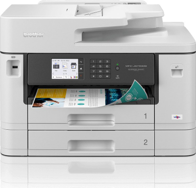 Printer multifunksional Brother MFC-J5740DW, A3, Wi-Fi, fax, gri
