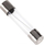 Стаклена осигурачка Lechpol BEZ2000-1.6CE, 1.6A, 20mm, проѕирна