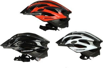 Kaskë biçiklete Dunlop MTB Adjustable, madhësia M 55-58cm, e zezë
