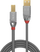 Kabllo USB Lindy 36644, USB A në USB B, 5 m, gri