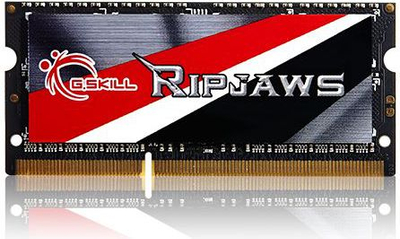 Memorie RAM G.Skill Ripjaws për laptop, SODIMM, DDR3L, 8 GB, 1600 MHz, CL9 (F3-1600C9S-8GRSL)