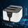 Dok stacion Qoltec për HDD SSD, 2.5" 3.5", SATA III USB 3.0, me funksion klonimi offline, i zi