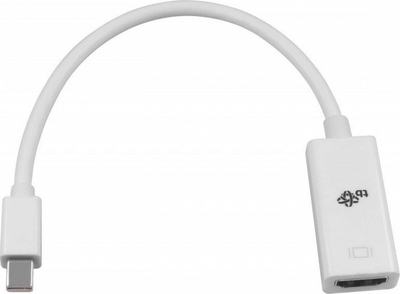 Adapter TB Mini DisplayPort në HDMI, 15 cm, i bardhë