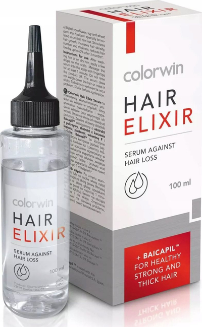 Serum për flokë Colorwin Elixir, për flokë të rralluar, 100 ml