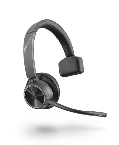 Kufje Poly Voyager 4310 UC, Wireless, të zeza