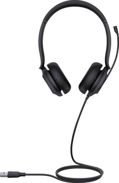 Kufje Yealink UH35 Dual UC, USB A, me mikrofon, të zeza