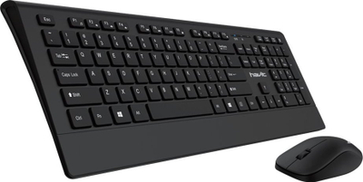 Set tastiere dhe mi Havit KB561GCM Basicline, wireless 2.4 GHz, 106 taste, i zi