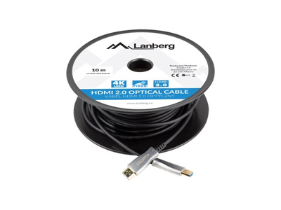 Kabull HDMI AOC v2.0, 10 m, optik, i zi
