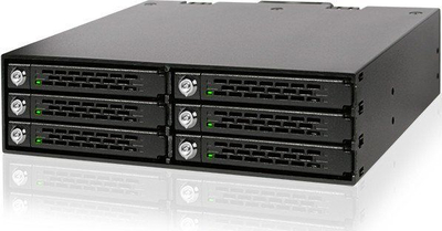 Kabinë disqesh Icy Dock ToughArmor MB996SK-6SB, 6x 2.5" SATA, 5.25"