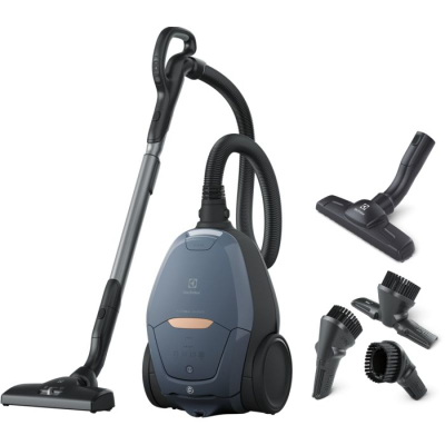 Fshesë me korent Electrolux Pure D8 PD82-8DB, me qese, shumë e qetë, blu e errët