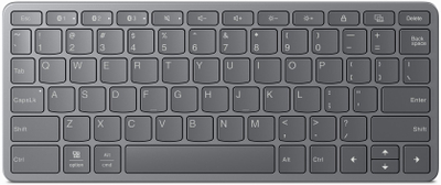 Tastierë Lenovo ZG38C05820, universale, USB C dhe Bluetooth, e zezë