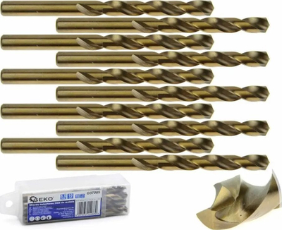 Set burgi për metal HSS, 8.5mm, 10 copë