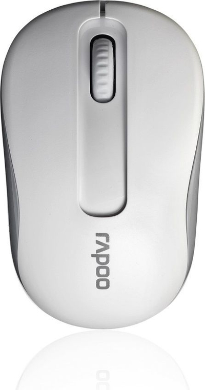 Глушец Rapoo M10PLUS, wireless, USB, бело