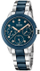 Orë për meshkuj Festina Ceramic 20497/2, e kaltër/argjendtë