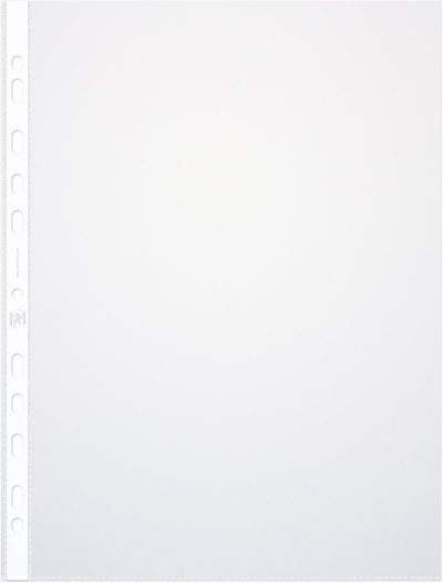 Пластични футроли ELBA Standard, A4, сет 100 парчиња, транспарентни