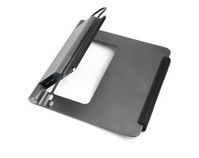 Носач за ноутбук Acer 5 во 1, USB Type C, HDMI, сребрен