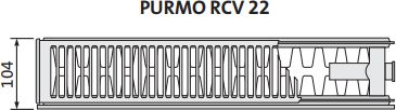 Radiator Purmo Ramo Ventil Compact, 600 x 600 mm, 1317 W, i bardhë